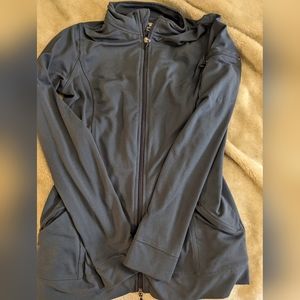 Woman's.Jockey brand Size small slate blue zip up
